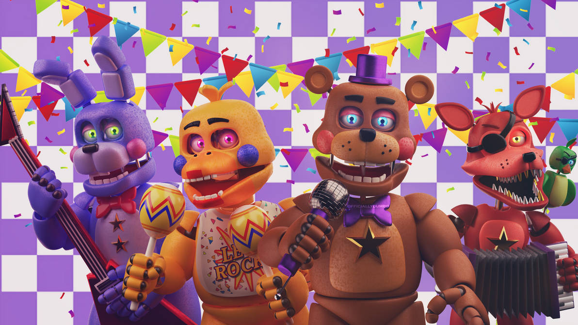 Fnaf Ffps Anniversary poster 2/2 by officiallydumbb on DeviantArt