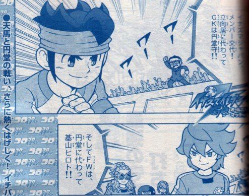 Inazuma eleven go, Image manga, Anime