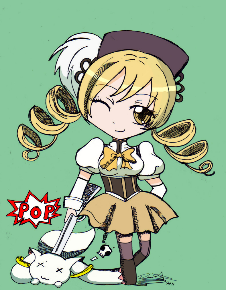 Collab: Mami and Kyubey