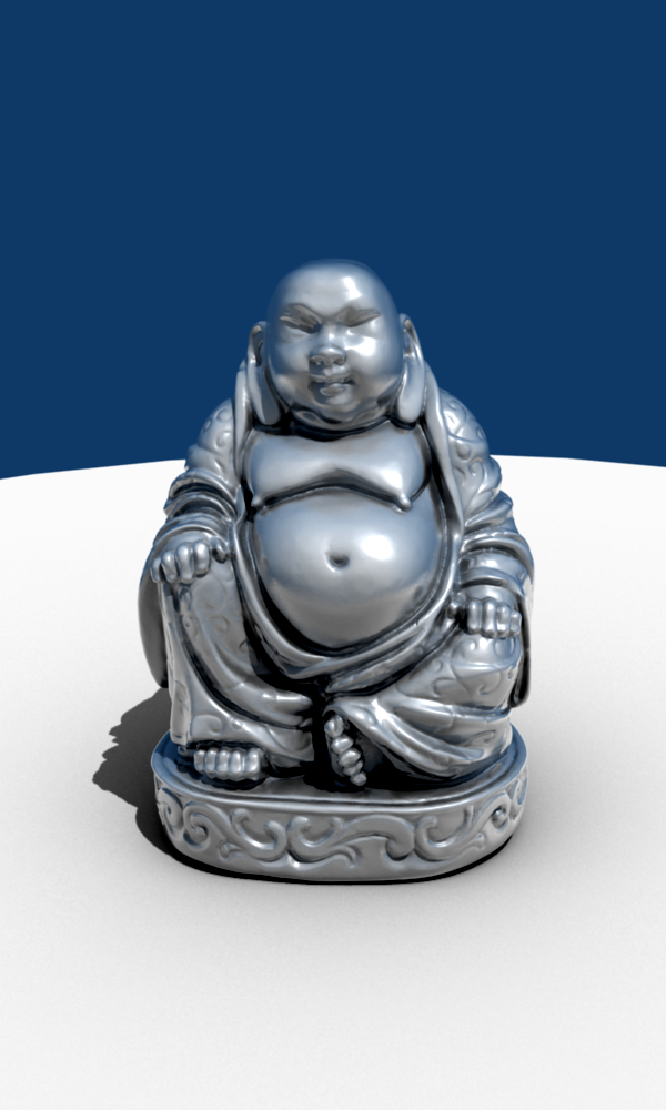 Chrome buddah