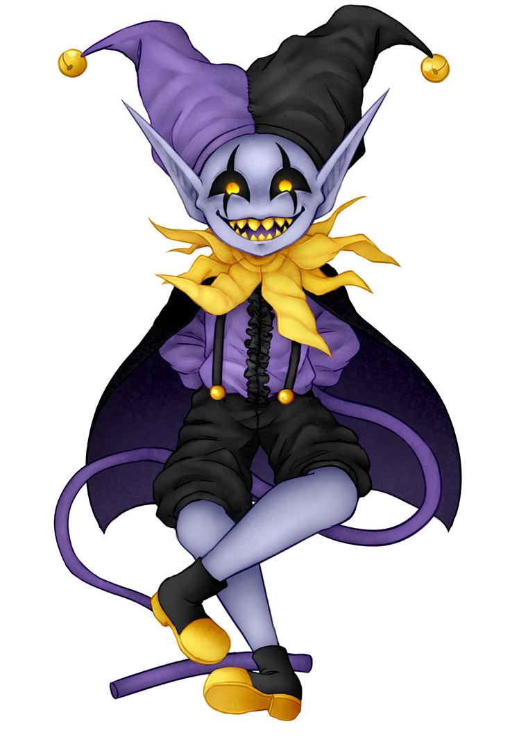 Shimeji Rjevil Jevil by KujiraKira on DeviantArt