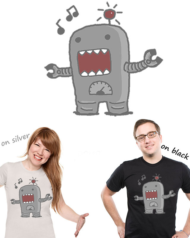 Domo Roboto: 80s japan threadless submission