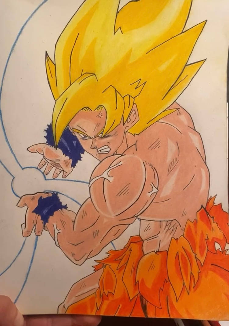 Goku Super Saiyajin - Freeza Saga by Djemerson on DeviantArt