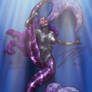 2 Tails Black Mermaid