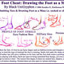 Foot Cheat 01 Profile Toeless