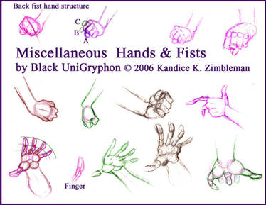 Misc Heplful comic book hands