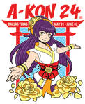 A-Kon 24 T-Shirt Design by missypena