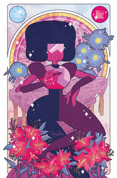 Precious Crystal Gems - Garnet