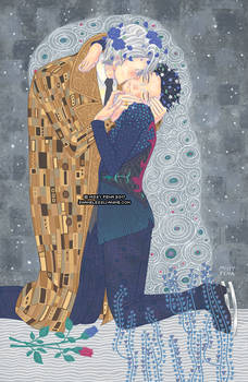 Kiss on Ice by missypena