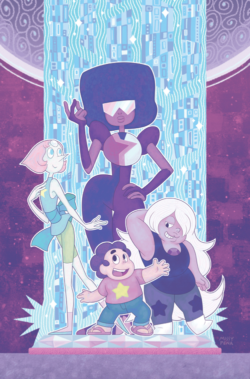 Steven Universe Issue 1 (Gem Foil) Cover by missypena