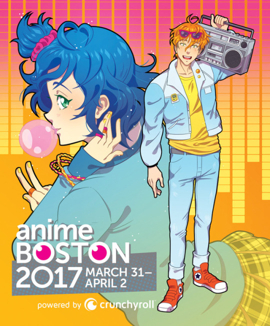 Anime Boston 2017 Program Cover