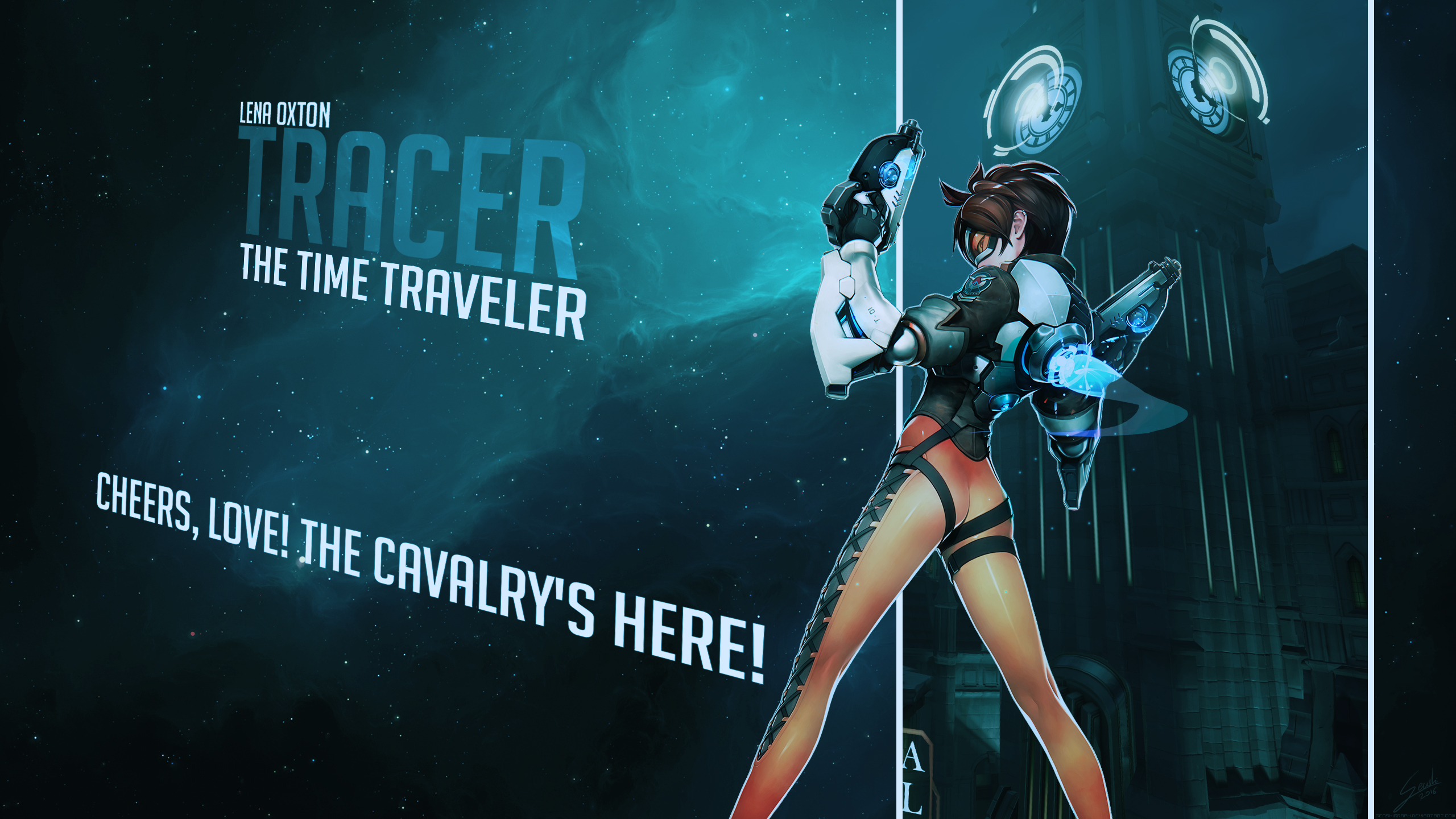 Overwatch Tracer Wallpaper by JPNinja426 on DeviantArt