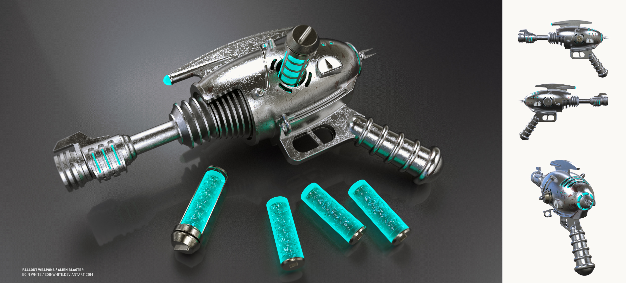 Fallout Weapon - Alien Blaster by eoinwhite on DeviantArt