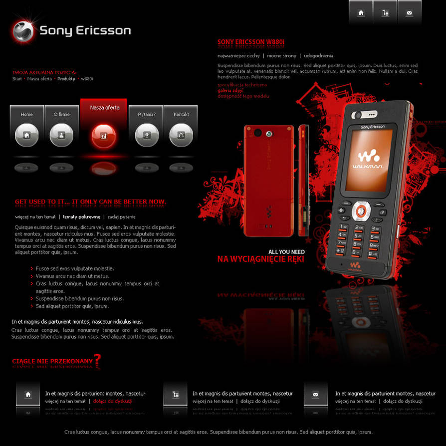 website layout 39 by webgraphix on DeviantArt