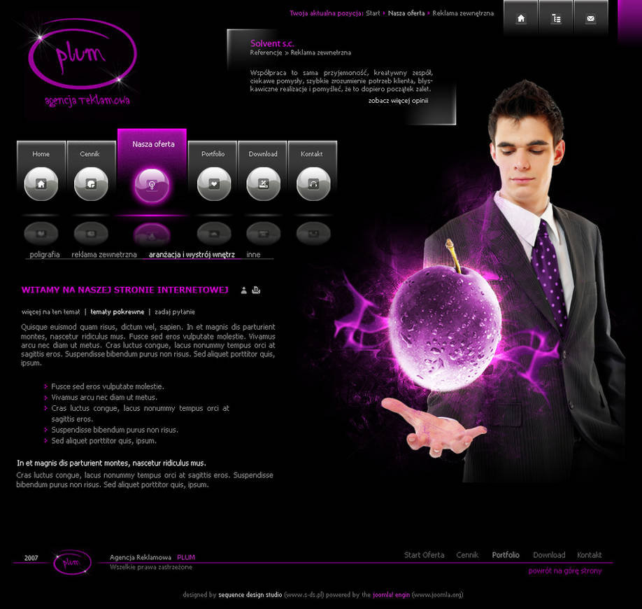 website layout 51 by webgraphix on DeviantArt