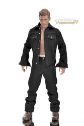 1/ 6 scale baggy rapper jeans pants and jacket