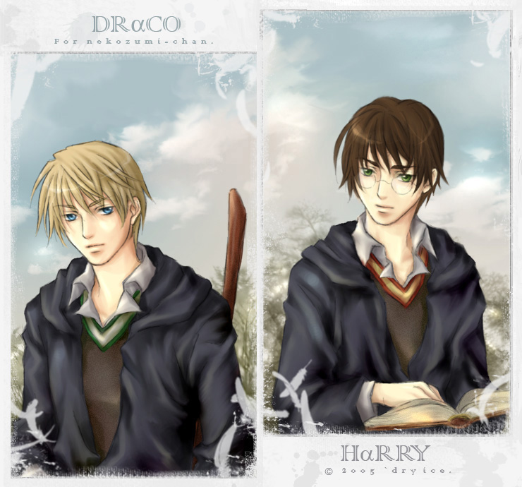 Draco + Harry