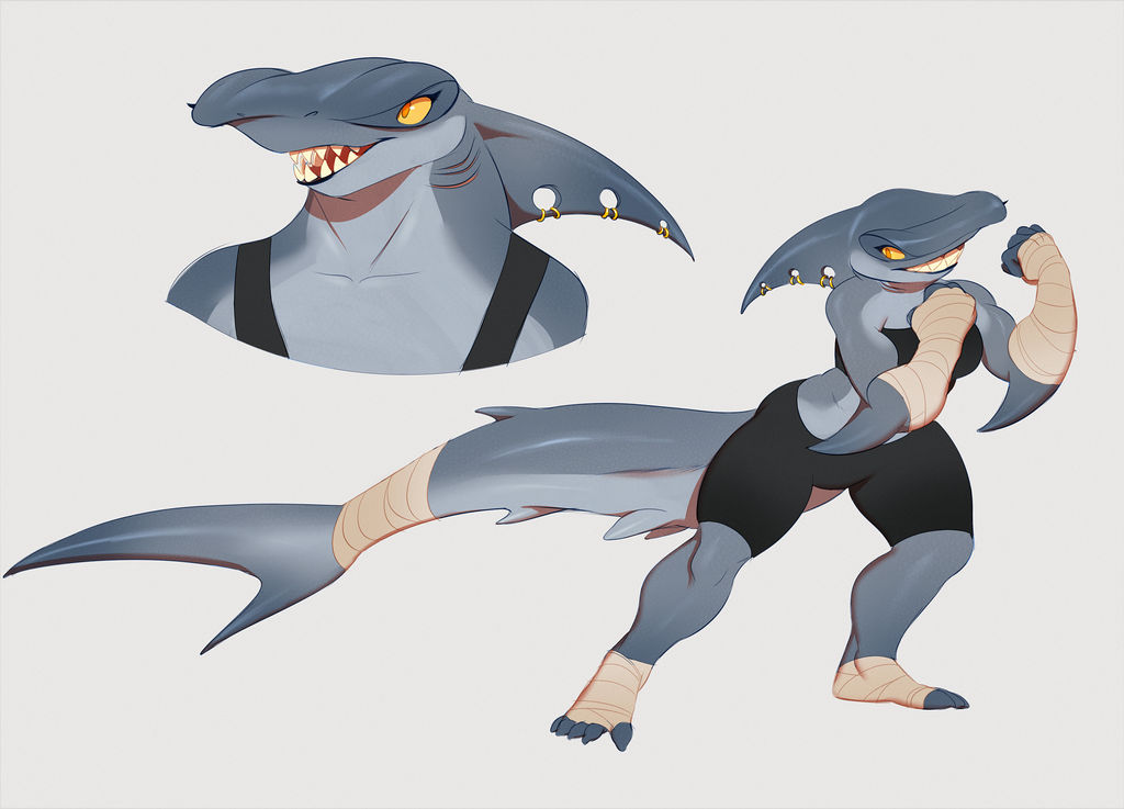 hammerhead shark by manabreakfast on DeviantArt