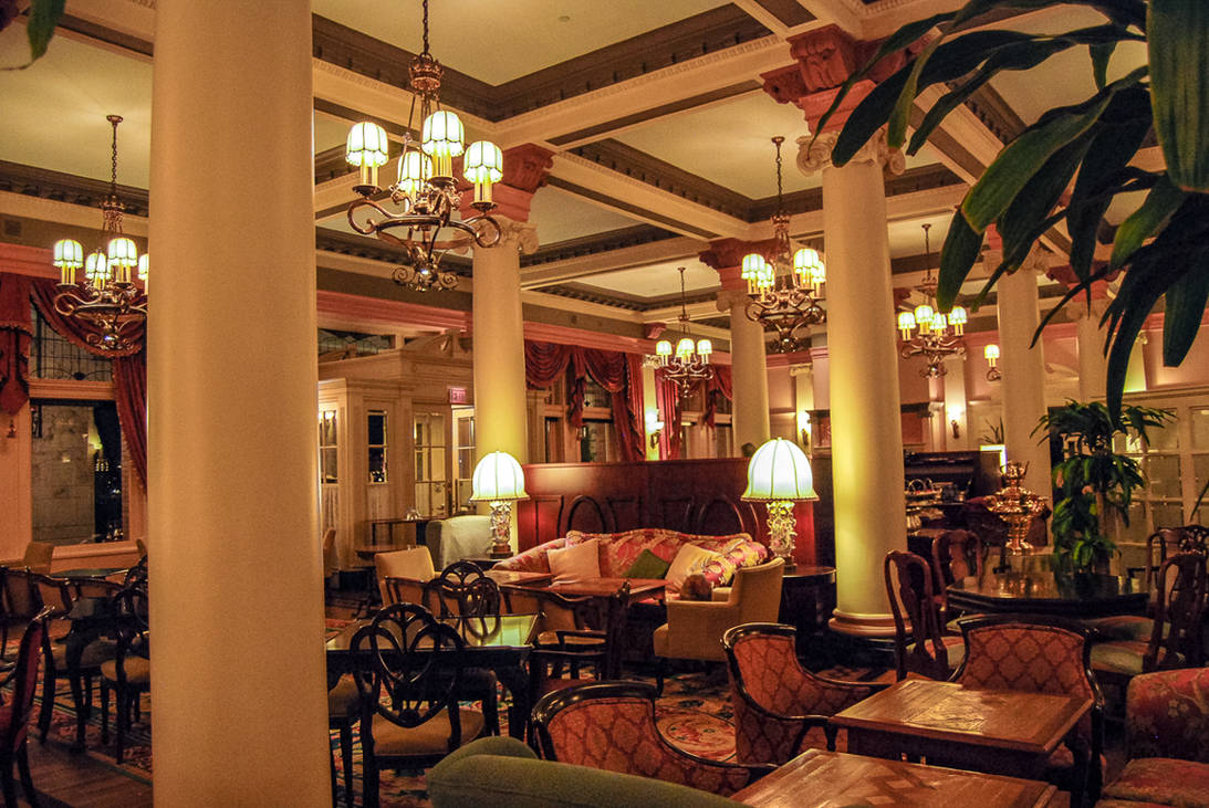 Empress Hotel Interior Tea Room By Ariclb On Deviantart