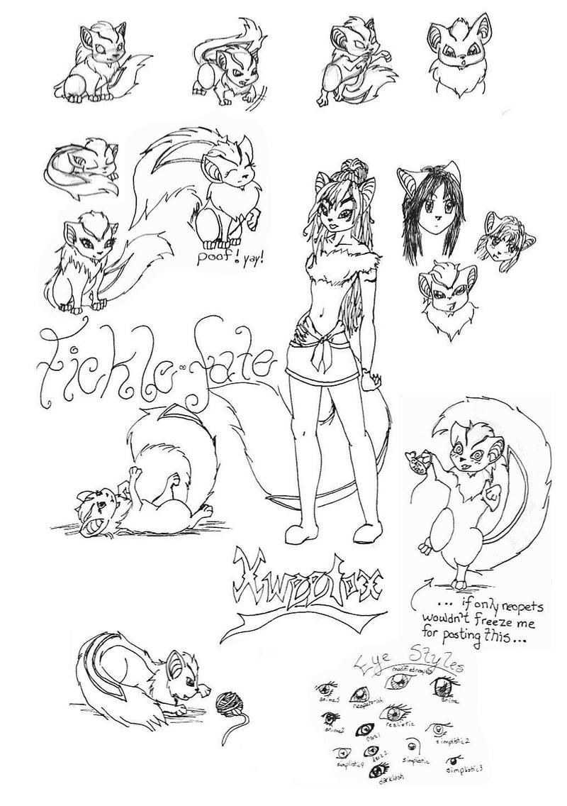 Xweetok sketches