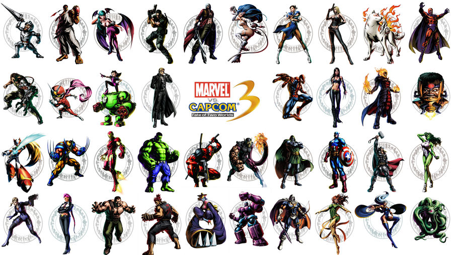 MvC3 Wallpaper Ver X by FrankWatcher on DeviantArt