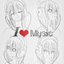 I Love music - queen deimma