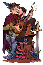 Bard and Knight