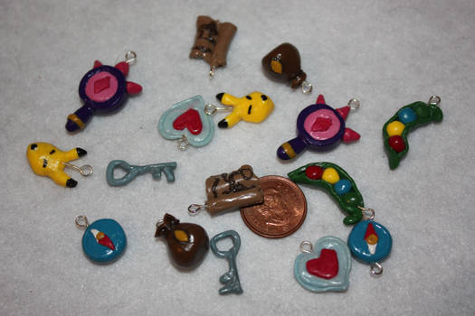 Legend of Zelda Theme Charms