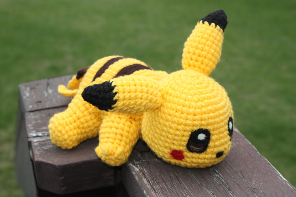Pikachu Crochet Doll