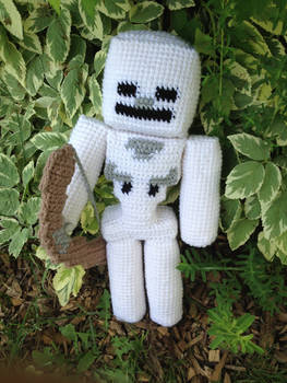 Minecraft Skeleton - Crochet