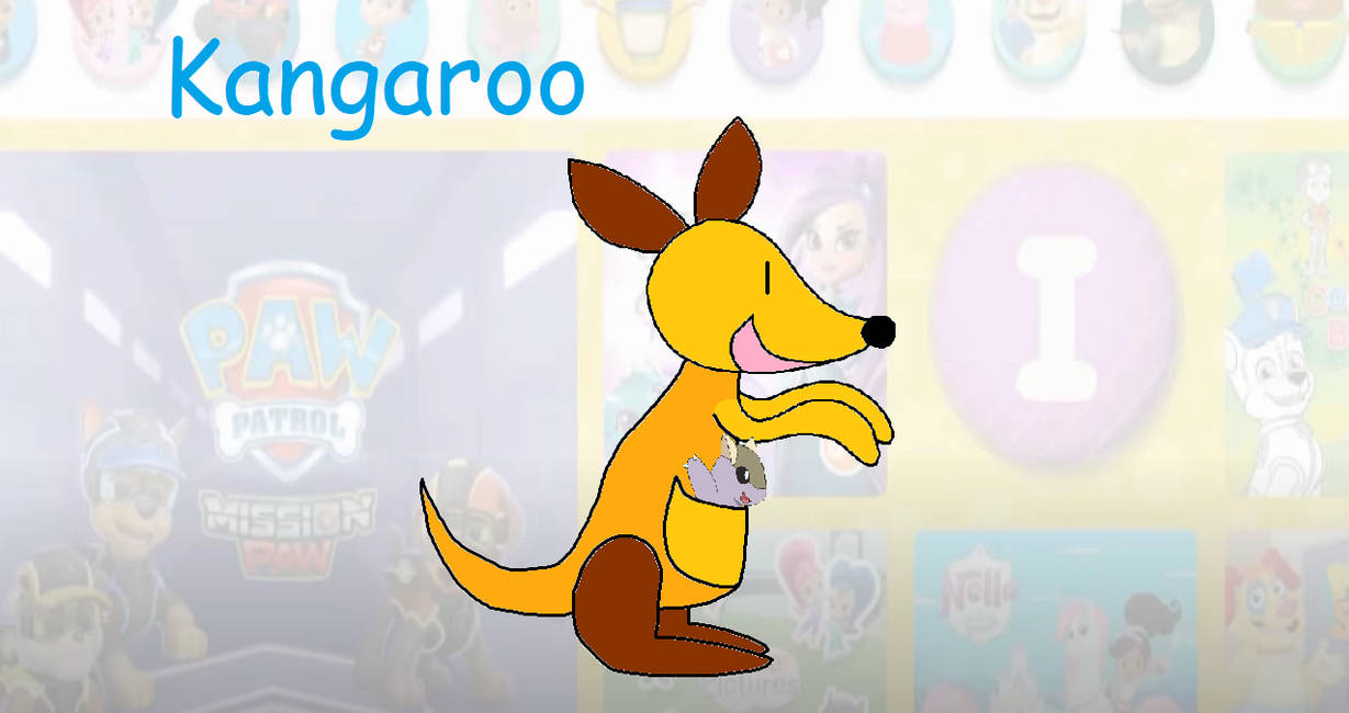 Nick Jr. Alphabet: Kangaroo (Calina's World Style) by ...