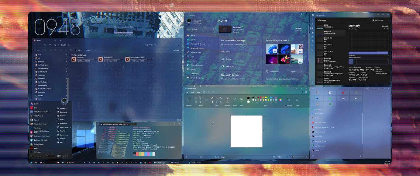 Tourmaline v3 (My Desktop) by Emerald for SSC24 by QuiteAFancyEmerald ...