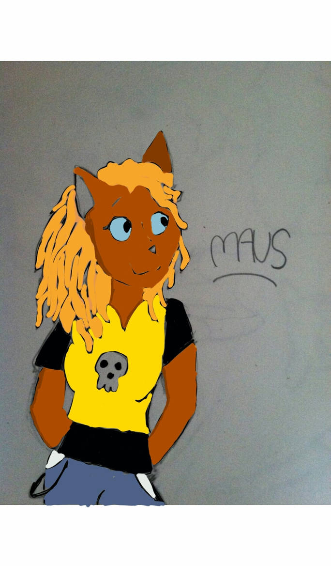 Maus (in color and outlined) by tmntmlpwarriors on DeviantArt