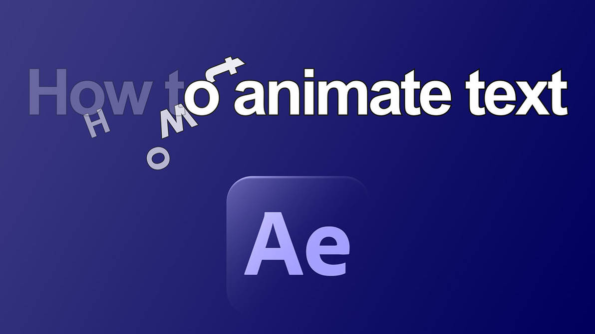 How To Animate Text In After Effects For Beginners By Artist B Cgian On How To Animate Text In After Effects For Beginners By Artist B Cgian On