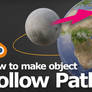 Blender How to make Object follow path YT