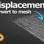 Blender convert displacement map to mesh YT