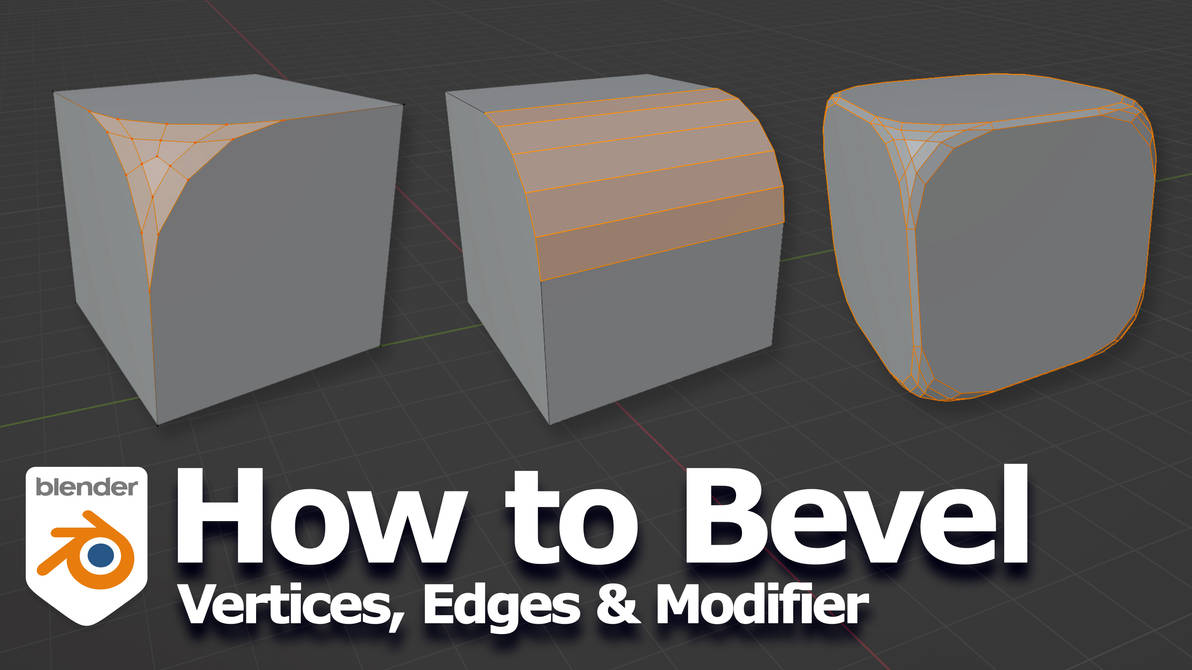 Blender How to Bevel Vertices, Edges, and use Beve by artist-b-cgian on ...