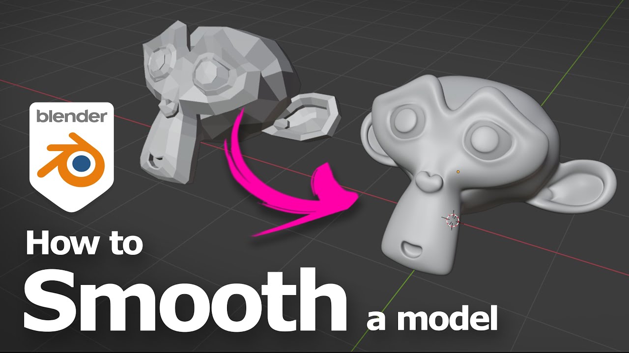 How to smooth mesh in Blender by artist-b-cgian on DeviantArt