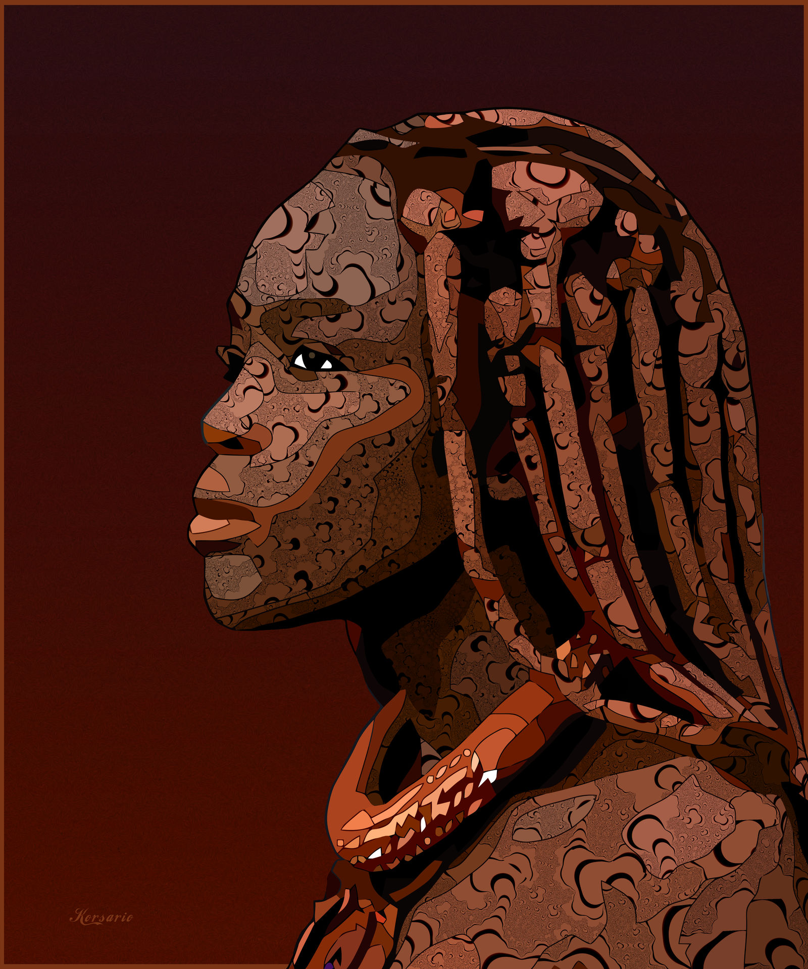 Himba Women of clay