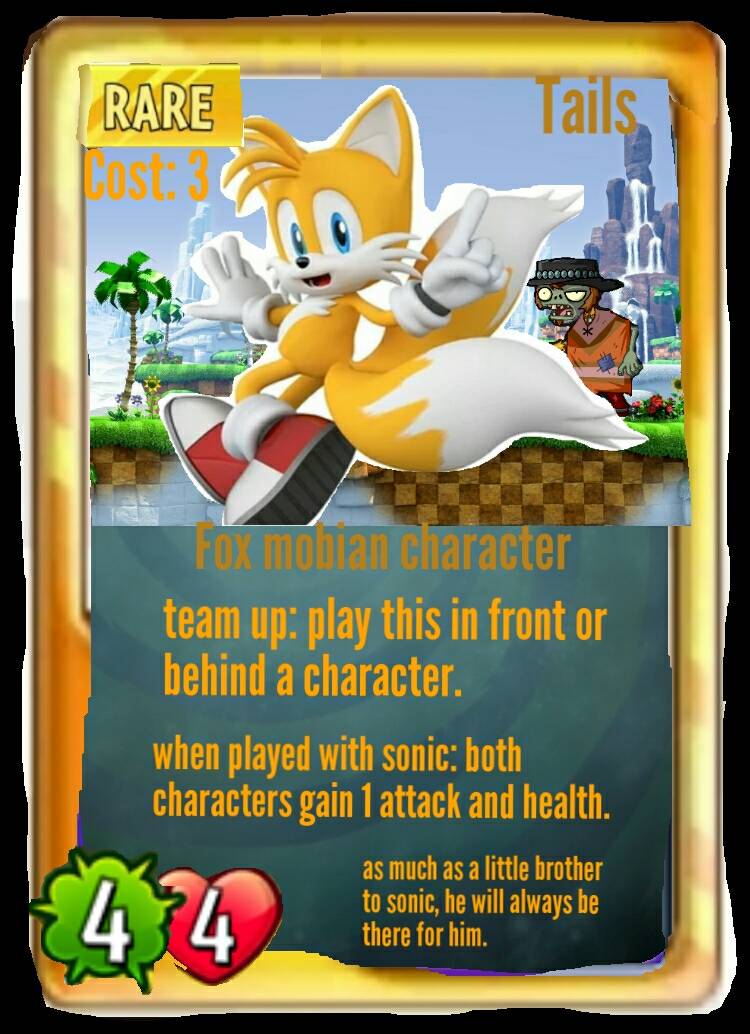 Tails The Fox Game Card By Allstarzombie55 On Deviantart Tails The Fox Game Card By Allstarzombie55 On Deviantart
