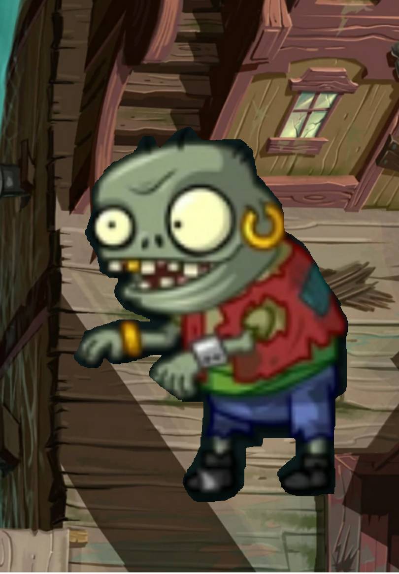 Plants vs Zombies Pirate Zombie first game style by KnockoffBandit on  DeviantArt