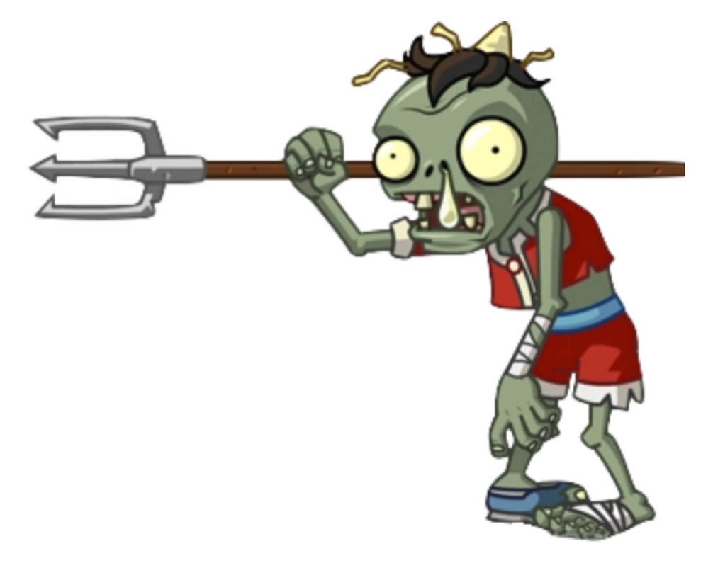 Rake thrower zombie by Allstarzombie55 on DeviantArt