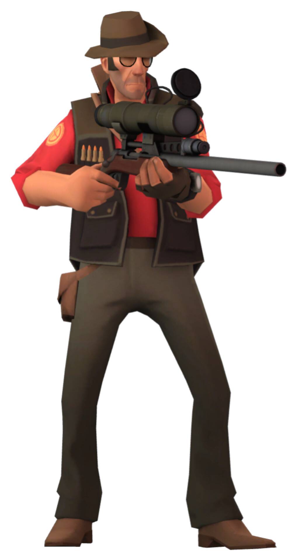 Sniper tf2 render by Allstarzombie55 on DeviantArt