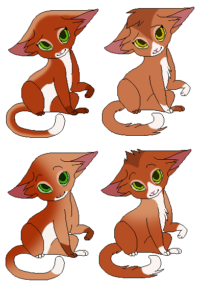 AlderheartxNettlefang kits (for OtterxSorrel)