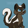 My Skunk Panther Kitten