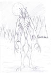 Wolfman sketch by savagehenry89