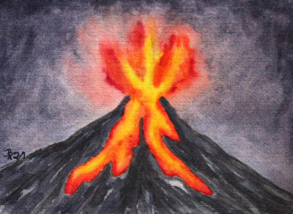 Volcano Deviantart Volcano by LoonaLucy on DeviantArt