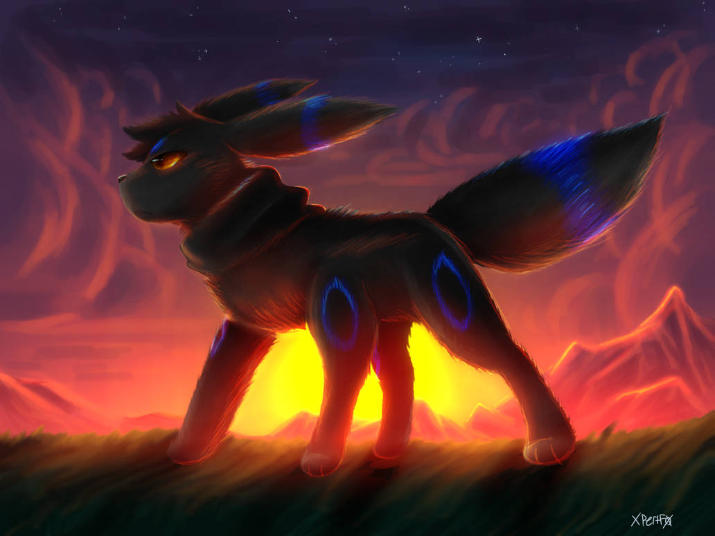 Shiny Umbreon Render by XPertFox1 on DeviantArt