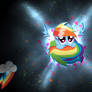 Rainbow Dash Sphere Background 1