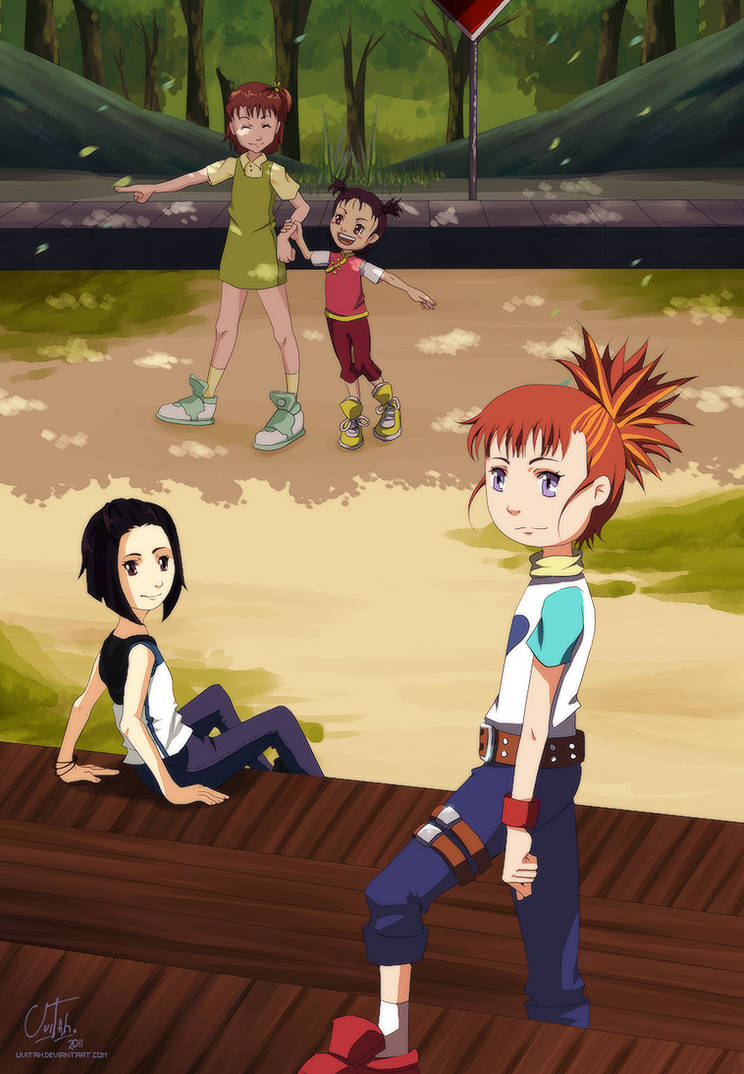 : Tamers Girls : by Ajdra on DeviantArt